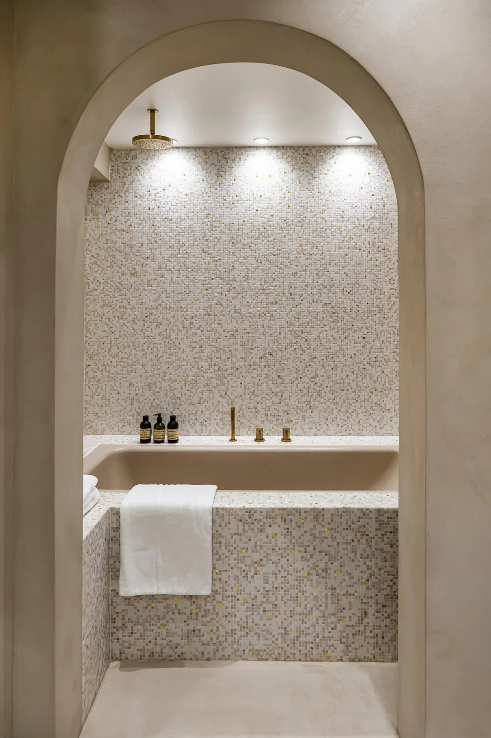 Baignoire sous une arche — Projet Laffitte, Neuilly-sur-Seine